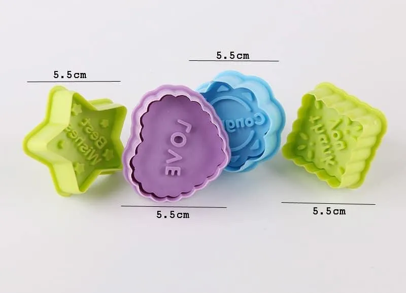 3D Animal Shaped Cookie Molds
