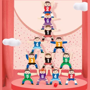 Balance Stacking Blocks Wooden Games