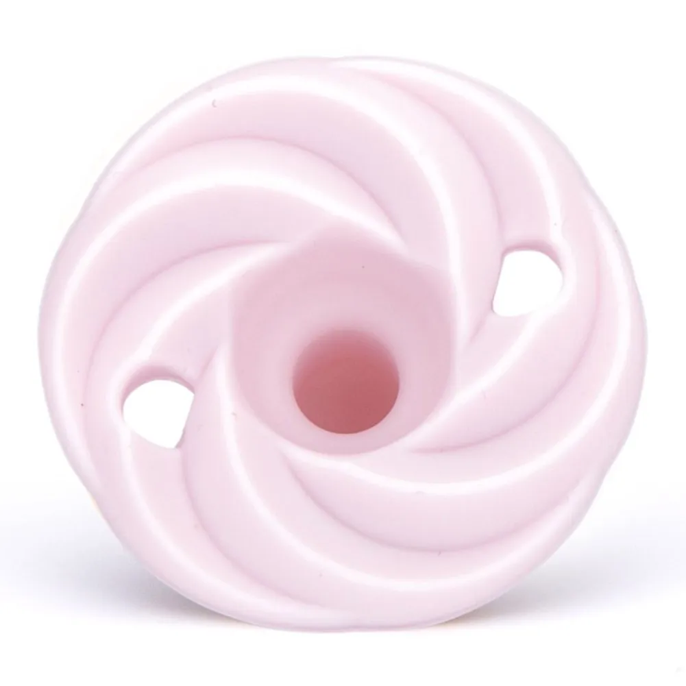 Doodle & Co. Holland Pop Pacifier - Blush/Lilac (Stage 1, 0 Months and up)