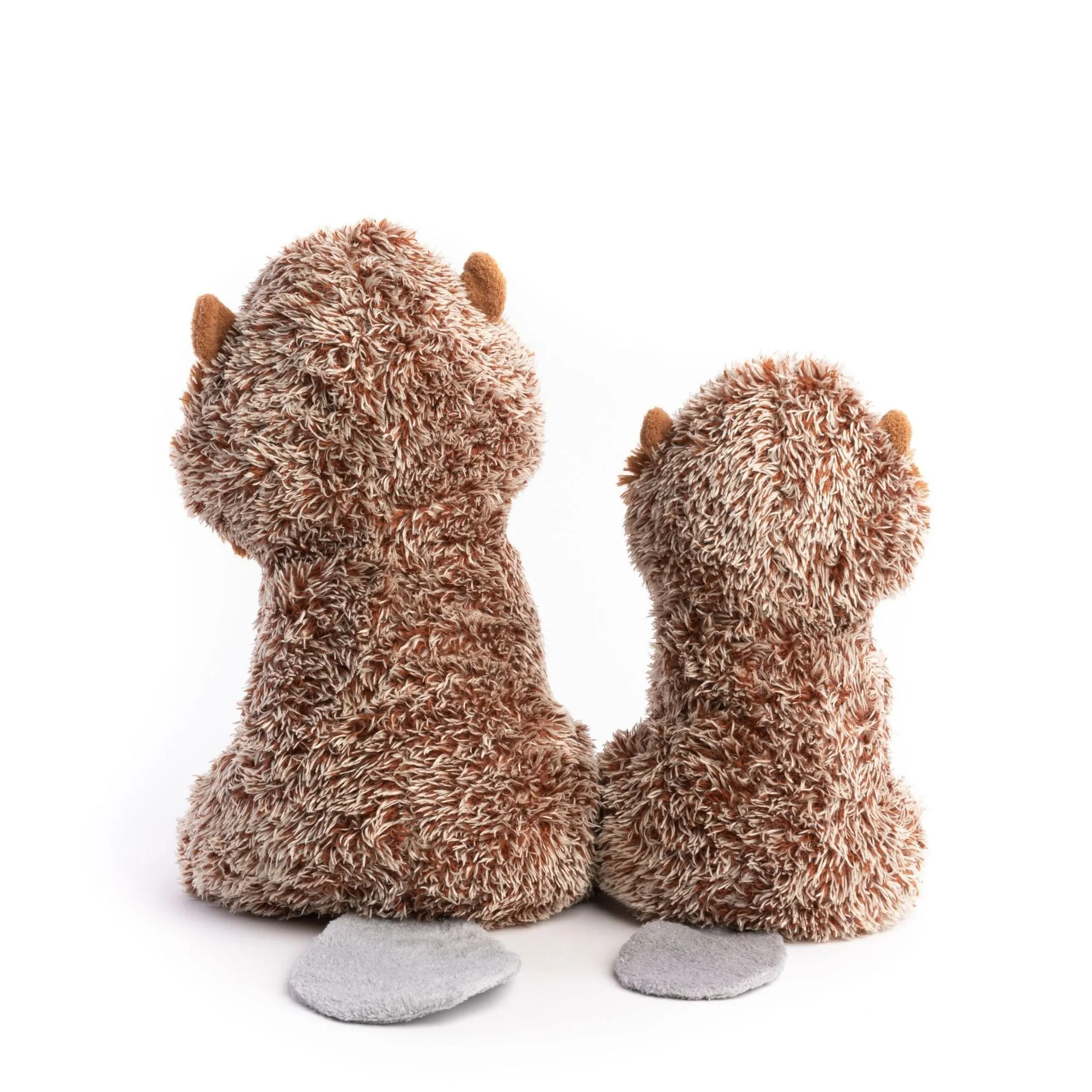 Fabdog | Fluffy Beaver - Plush Dog Toy