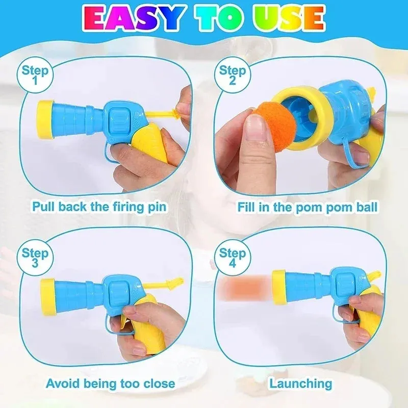 Interactive Cat Toy Shooting Ball Launcher