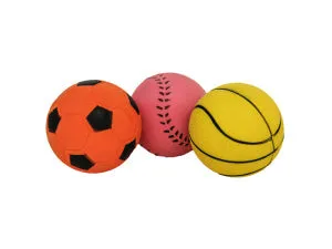 Jolly Doggy 3pk Rubber Balls