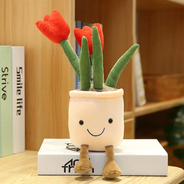 Kawaii Tulip Plush Toy