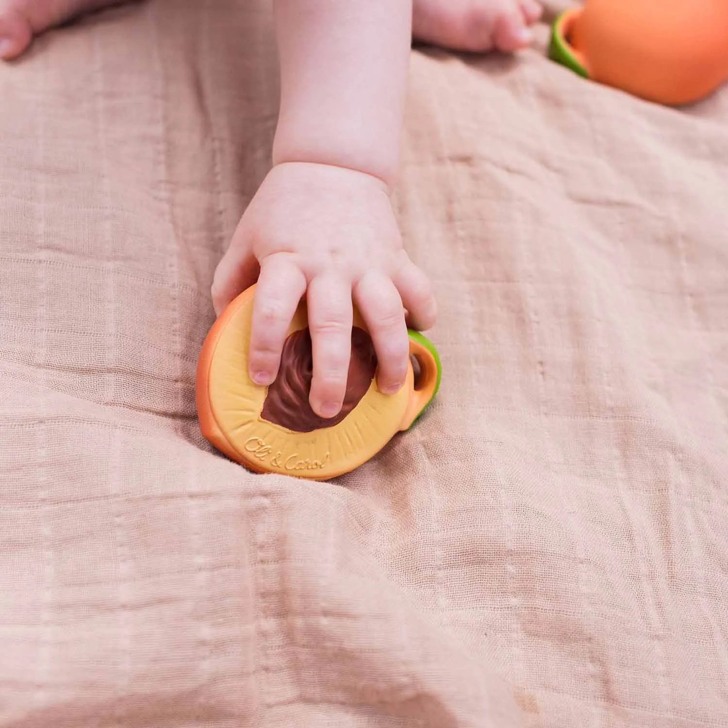 Palm Peach Baby Teether
