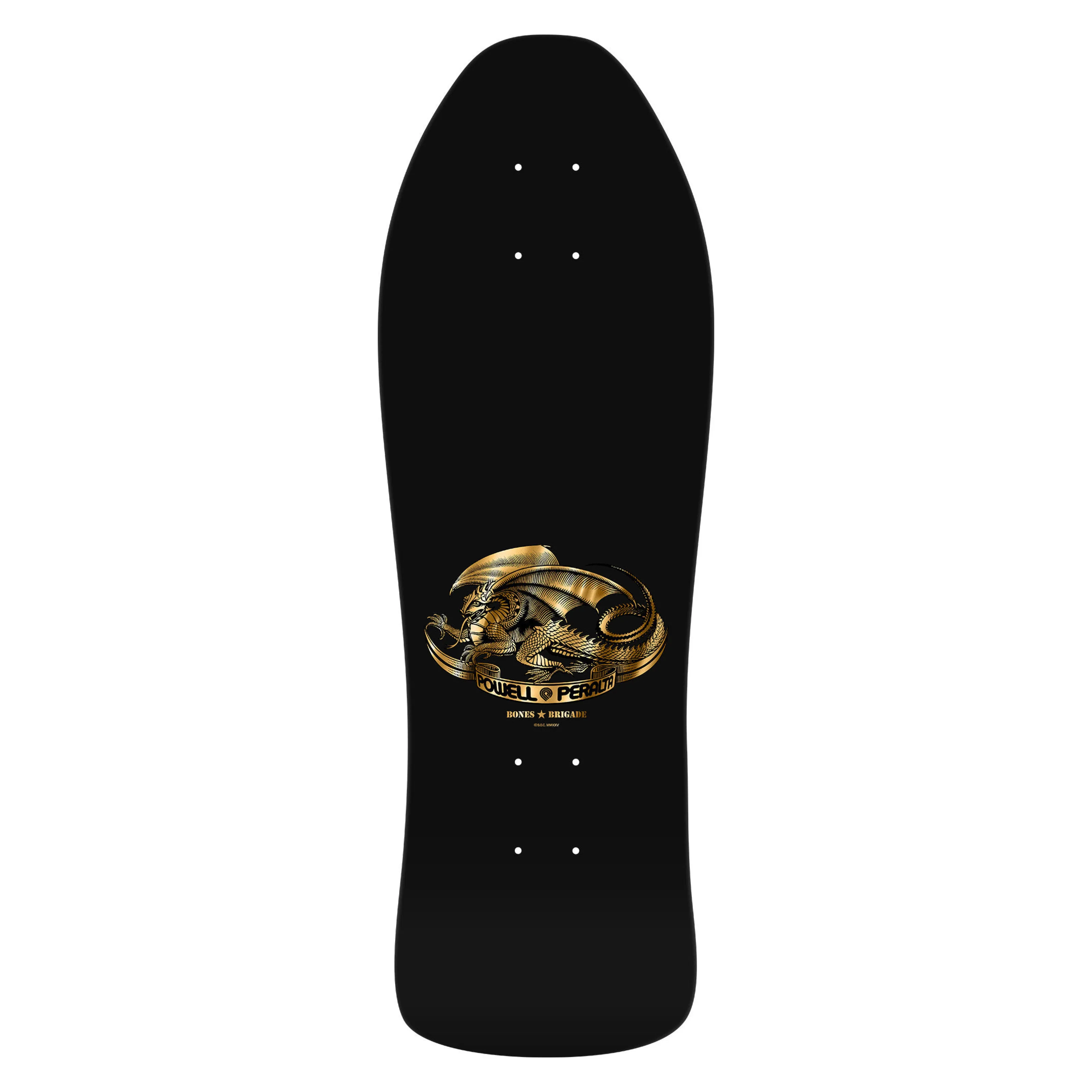 Powell Peralta Bones Brigade Series 16 Mike McGill Skull and Snake Satin Black Deck 9.97