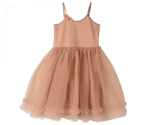 Princess Tulle Dress - Melon (2-3 years)