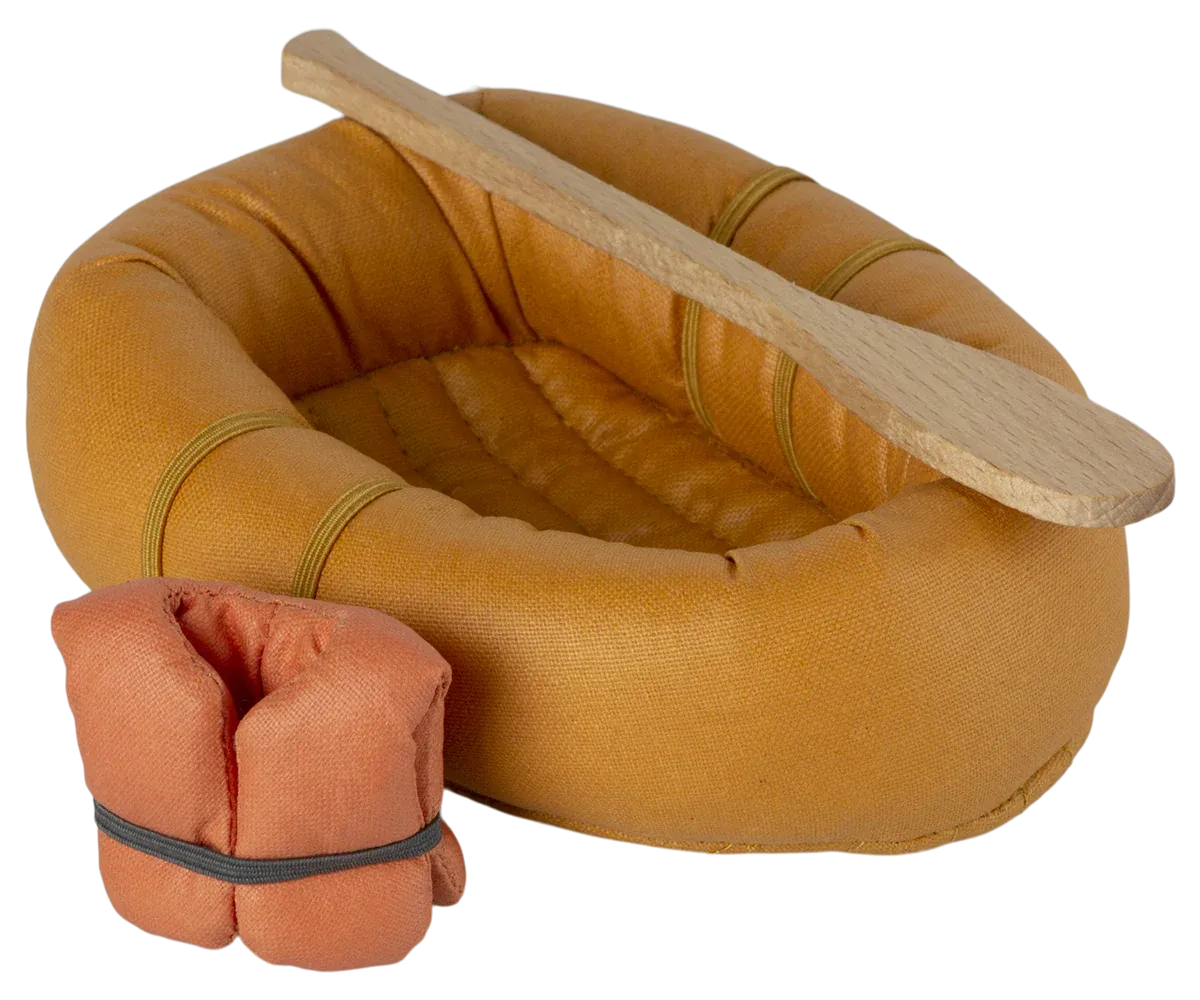 Rubber Boat in Dusty Yellow