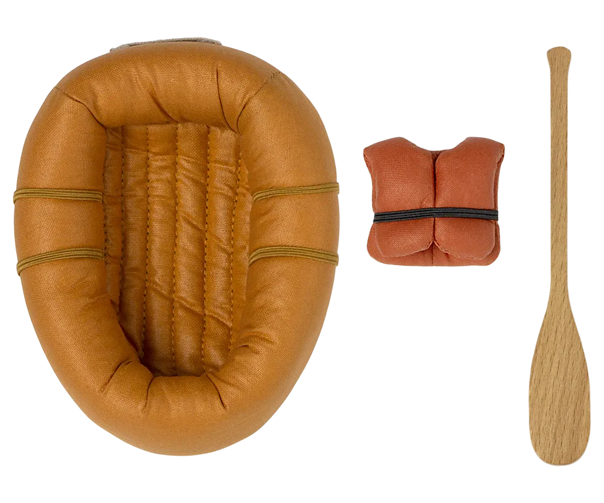 Rubber Boat in Dusty Yellow
