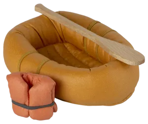 Rubber Boat in Dusty Yellow