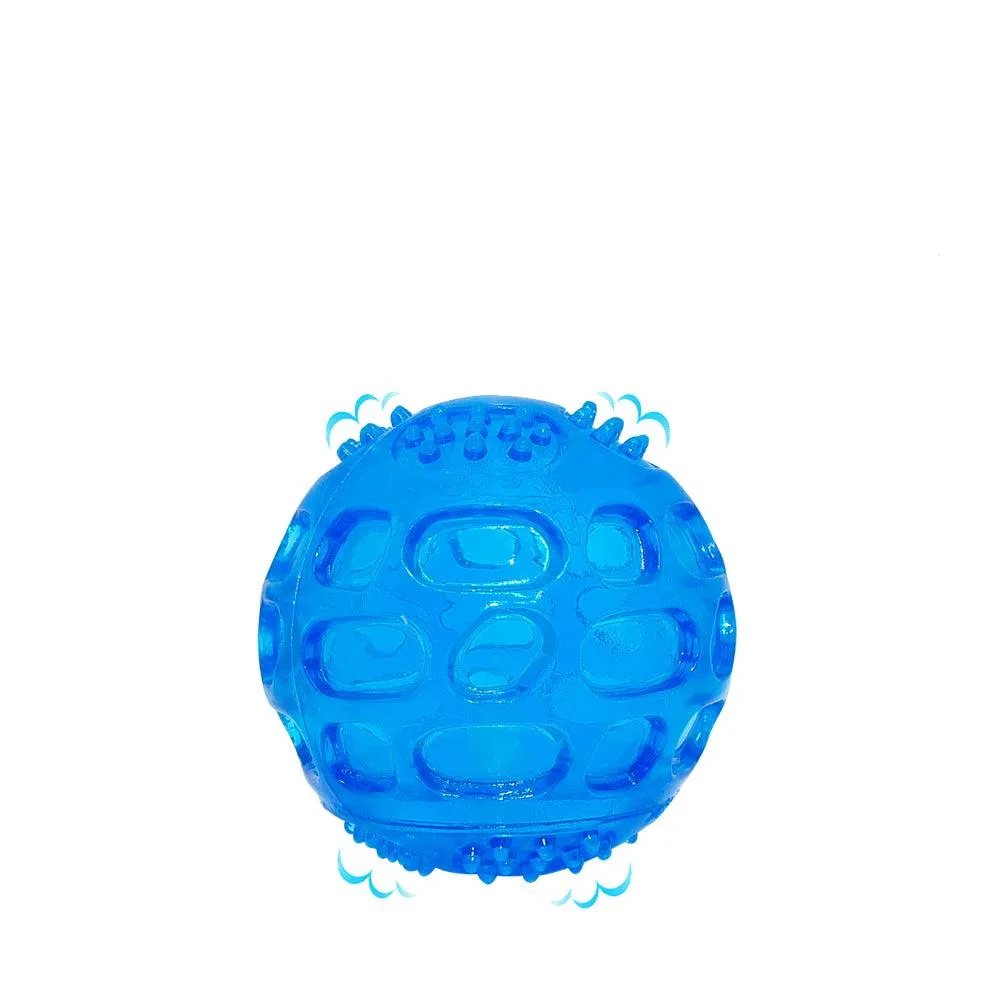Squeaky Chew Tooth Cleaning Dog's Ball