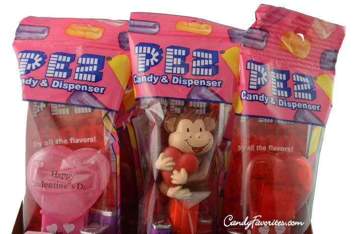 Valentine Pez Dispensers