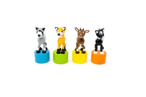Woodland Animal Push Puppet